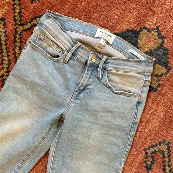 Frame Le Skinny de Jeanne Crop - Picture 4 of 13